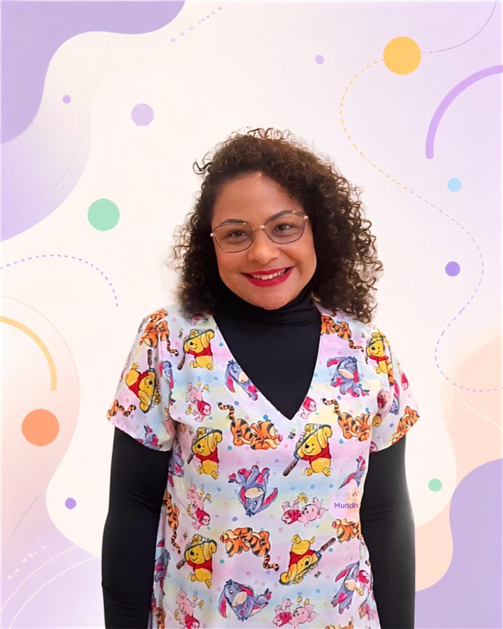 Karinne Lisboa, psicomotricista da Mundo da Criança